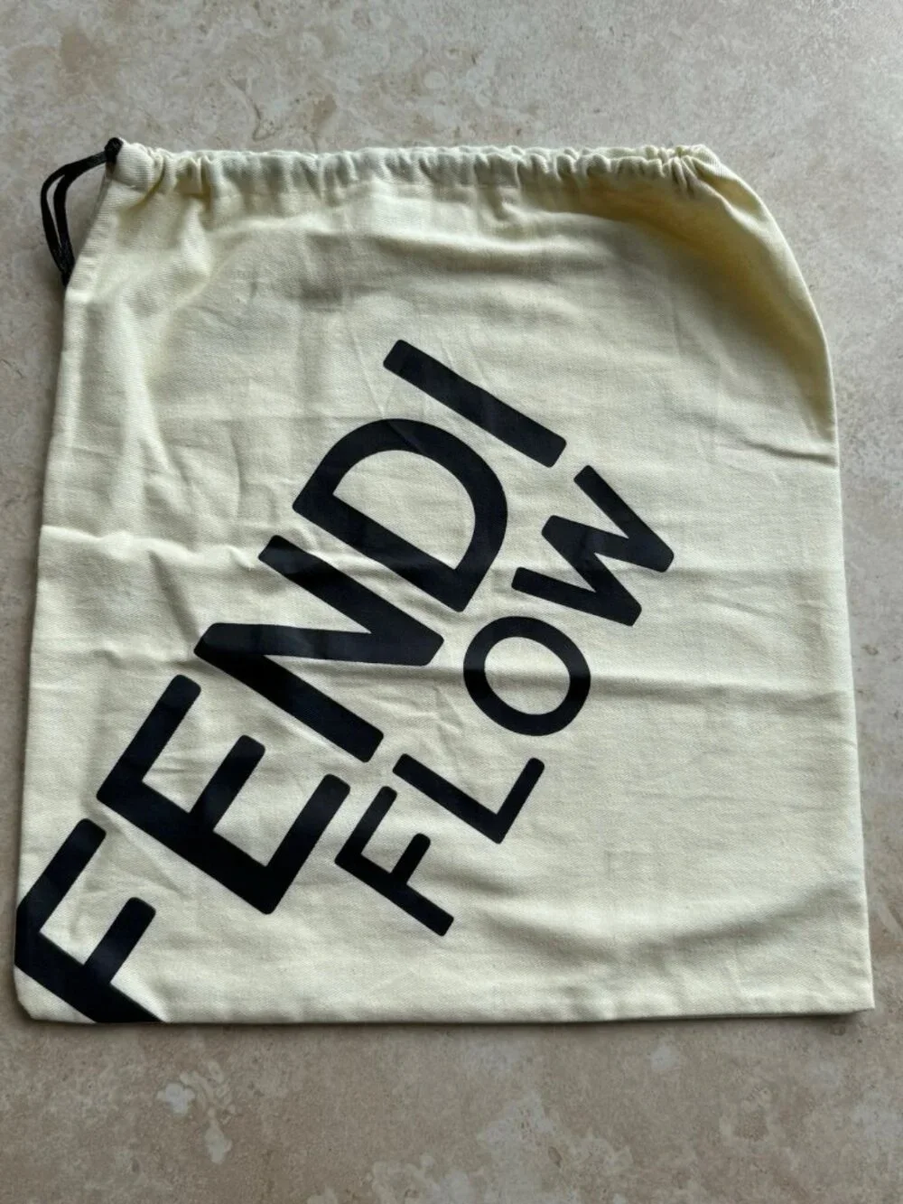 Authentic Fendi Dust Bag Storage Ivory 13